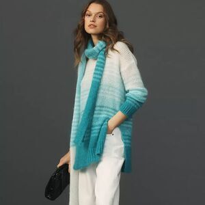 Anthropologie Mohair Ombre Tunic Sweater NWT